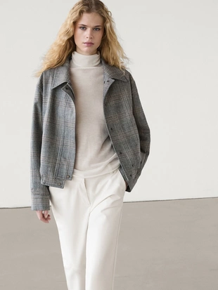 Прямые брюки из технической ткани- Заказать в России