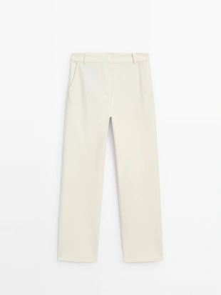 Прямые брюки из технической ткани- Заказать в России