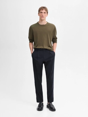Купить Massimo Dutti Кожаные мокасины-пенни