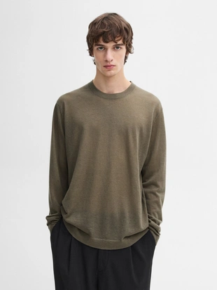 Легкий вязаный джемпер из 100% кашемира- Заказать в России