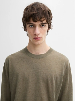 Легкий вязаный джемпер из 100% кашемира- Заказать в России