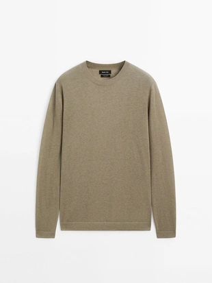 Легкий вязаный джемпер из 100% кашемира- Заказать в России