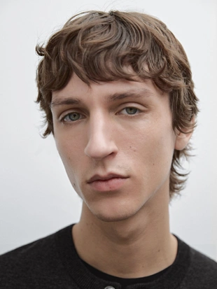 Кардиган из полушерстяной вязки на пуговицах- Заказать в России