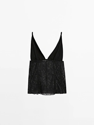 Верх на кружевных бретельках для нижнего белья- Заказать в России