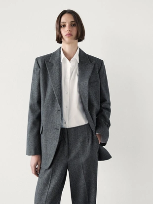 Купить Massimo Dutti Костюмные брюки в елочку