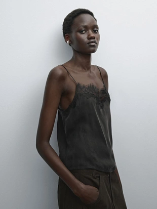 LEAD|5139/839 - Massimo Dutti Топ на бретельках для нижнего белья