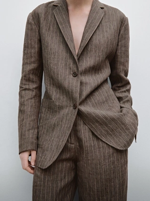 Купить Massimo Dutti Пиджак от костюма в тонкую полоску