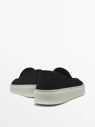 Лоферы из разделанной кожи- Заказать в России