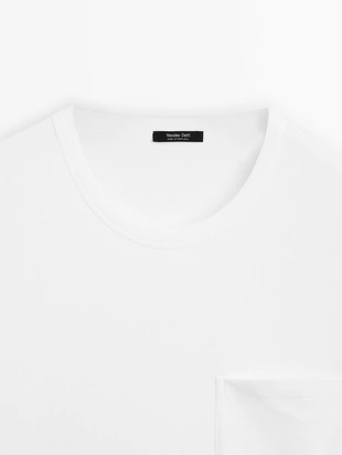 Футболка из 100% хлопка с коротким рукавом- Заказать в России