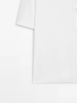 Футболка из 100% хлопка с коротким рукавом- Заказать в России