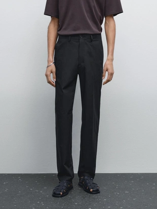 Купить Massimo Dutti Брюки JOGGER FIT из 100% хлопка