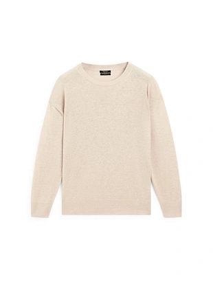 Свитер из 100% льна OVERSIZED KNIT- Заказать в России