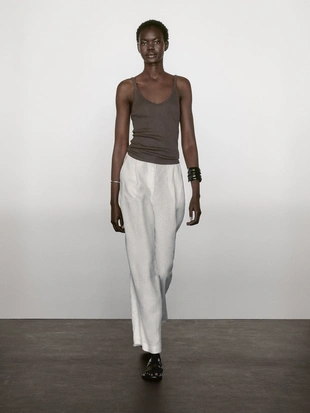 100% хлопковый топ- Заказать в России