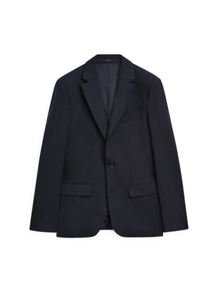 Пиджак из шерстяно-хлопкового микса- Заказать в России