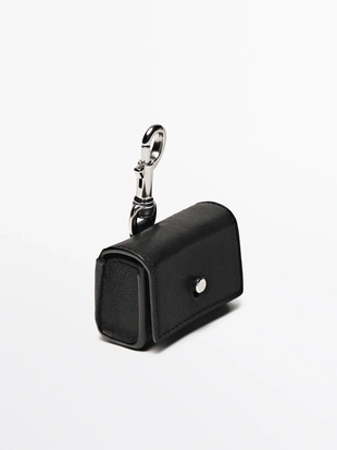 Чехол для наушников AIRPODS из кожи нубука- Заказать в России