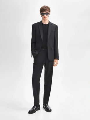 Пиджак из 100% шерсти для костюма- Заказать в России