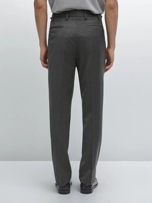 Брюки-дудочки из шерстяной смеси- Заказать в России