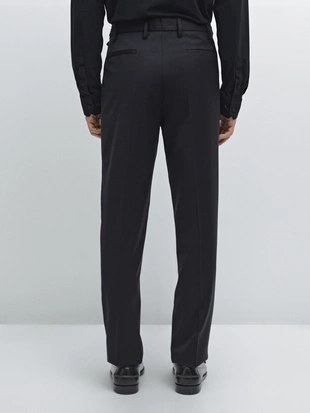 Брюки-дудочки из шерстяной смеси- Заказать в России