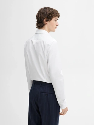 Рубашка SLIM FIT из 100% хлопка- Заказать в России