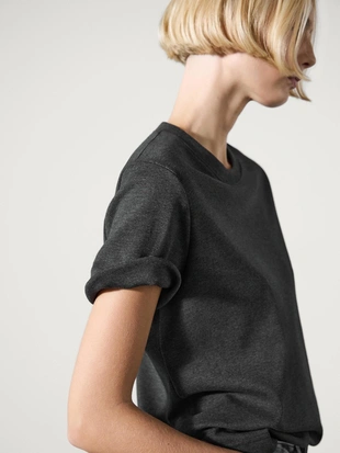 Футболка с коротким рукавом из 100% хлопка- Заказать в России