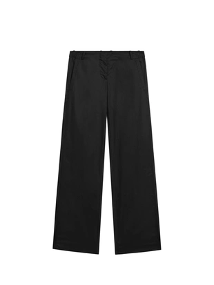 100% хлопковые брюки прямого кроя средней посадки- Заказать в России