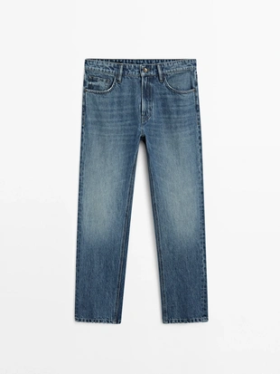 Джинсы с зауженным кроем- Заказать в России