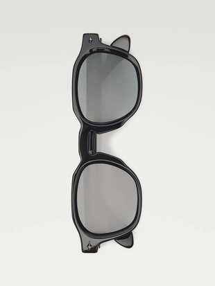 BLACK|2301/300 - Massimo Dutti Солнечные очки в геометрическом стиле