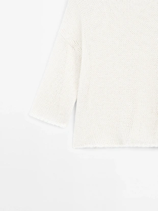 Купить Massimo Dutti Свитер с короткими рукавами - STUDIO