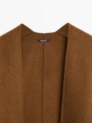Пальто из шерстяной смеси MASSIMO DUTTI- Заказать в России