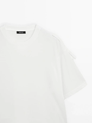 Футболка с коротким рукавом из 100% хлопка- Заказать в России