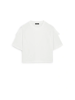 Футболка с коротким рукавом из 100% хлопка- Заказать в России