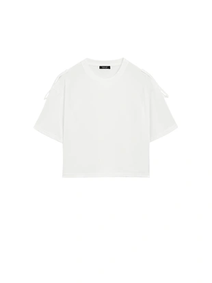 Футболка с коротким рукавом из 100% хлопка- Заказать в России