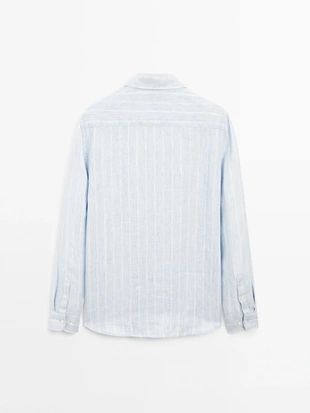 Рубашка REGULAR FIT с двойной полоской- Заказать в России