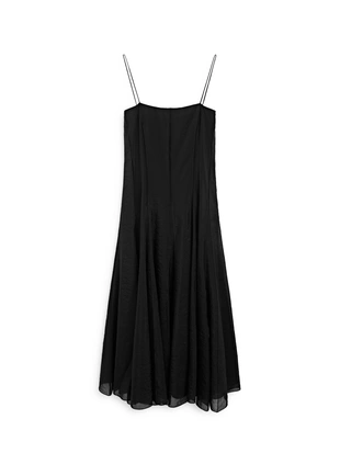 Купить Massimo Dutti Платье миди с деталями годе