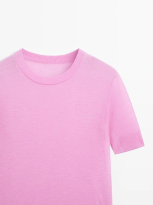 LAVENDER|9743/953 - Massimo Dutti Кофта с коротким рукавом - STUDIO