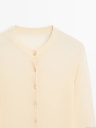 LEMON|9510/953 - Massimo Dutti Кардиган из легкой шерсти - STUDIO