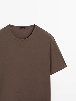 Футболка с короткими рукавами в стиле WORN EFFECT- Заказать в России