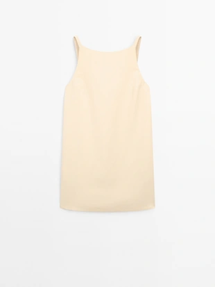 Платье-футляр с открытой спинкой- Заказать в России