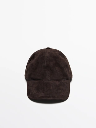 Кепка из разделанной кожи- Заказать в России