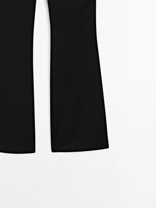 Купить Massimo Dutti Брюки со свободной посадкой из атласа