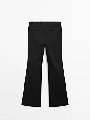 Брюки со свободной посадкой из атласа- Заказать в России