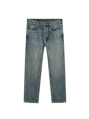 MEDIUM BLUE|0305/142 - Massimo Dutti Джинсы прямого кроя