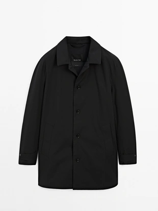 Купить Massimo Dutti Плащ из водоотталкивающей ткани