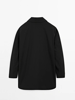 Плащ из водоотталкивающей ткани- Заказать в России