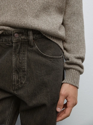 GREY|0302/120 - Massimo Dutti Джинсы свободного кроя