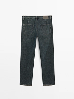 DEEP BLUE|0301/120 - Massimo Dutti Джинсы с зауженным кроем