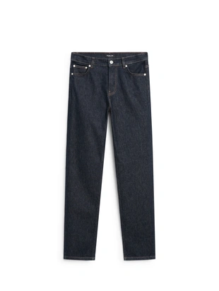 Джинсы прямого кроя средней посадки- Заказать в России