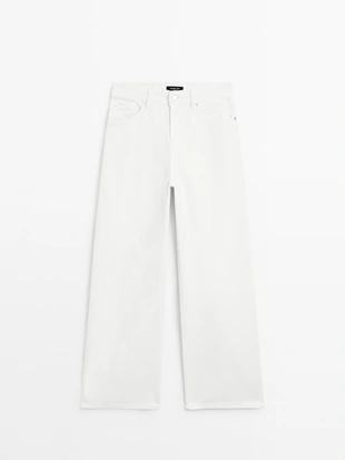 Джинсы HIGH-WAIST BARREL FIT- Заказать в России