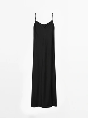 Платье-камисоль из крепа- Заказать в России