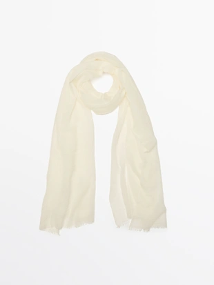 Шарф из холодной шерсти- Заказать в России